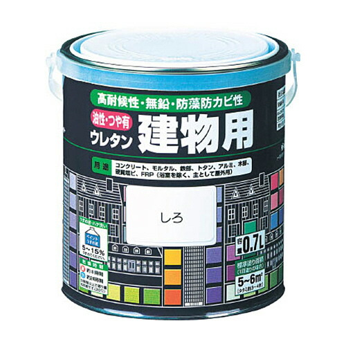 ロックペイント ロック 油性ウレタン建物用 きいろ 1.6L 1缶(H0616126S) 目安在庫\u003d○