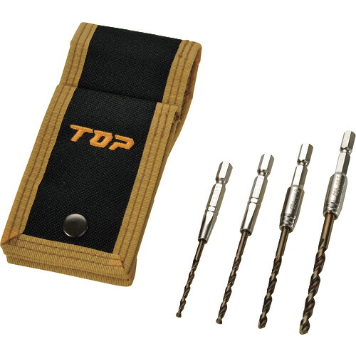トップ工業 コバルトドリル 4本組 1セット(EOD-3050DKS) 目安在庫\\u003d○