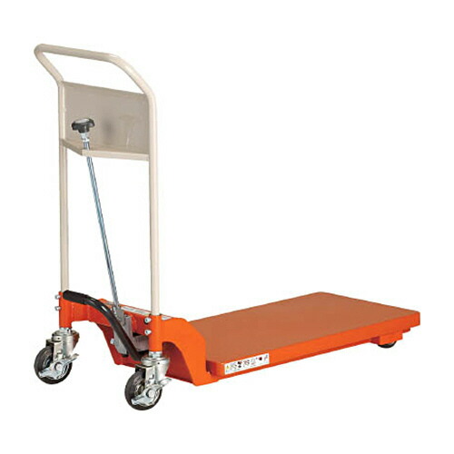 ＴＲＵＳＣＯ ハンドリフター 100kg 720×400 低床式 1台(HLF-S100-80L) 目安在庫\u003d○