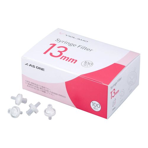 ビオラモ（アズワン） ビオラモシリンジフィルター（CA）0.45μm φ13mm 1箱（100個入） (1箱(100個入り))(4-6104-02) 取り寄せ商品 4,484円