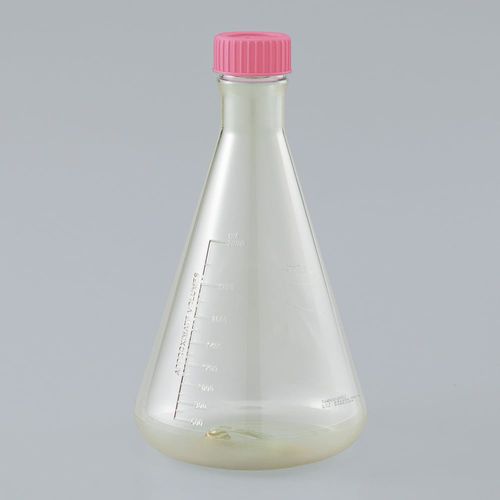 ビオラモ（アズワン） ビオラモディスポ滅菌三角フラスコ 2000mL ベントフィルターキャップ 1箱（6個入） (1箱(6個入り))(4-2671-09) 取り寄せ商品
