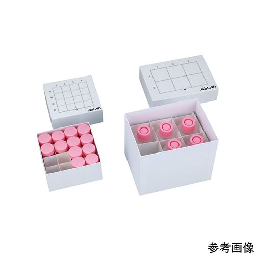 アズワン アズラボ遠沈管用フリーズボックス 25mL×16本 10個入 (1パック(10個入り))(4-3845-03) 取り寄せ商品|コンプモト 店