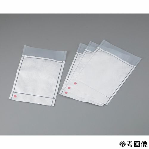 クリーンルーム内使用滅菌バッグ 500×650mm 1袋（100枚入） (1袋(100枚入り))(4-6591-05) 取り寄せ商品