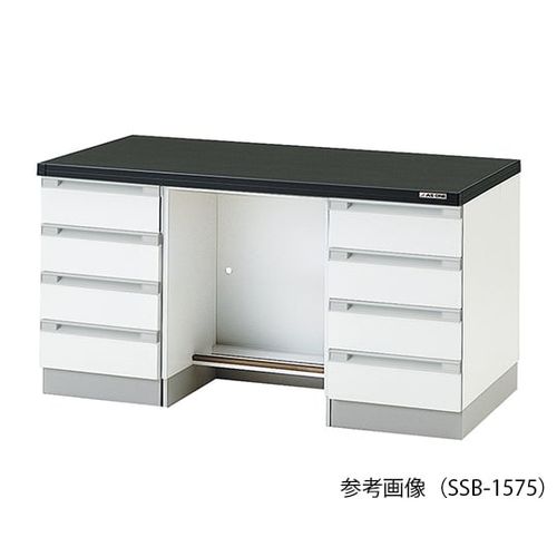 アズワン サイド実験台 (木製タイプ) 1500×750×800 mm (1台)(3-4187-11) 取り寄せ商品