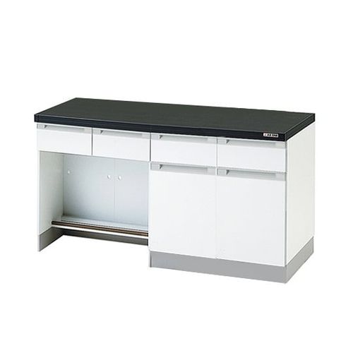 アズワン サイド実験台 (木製タイプ) 1800×750×800 mm (1台)(3-5717-23) 取り寄せ商品