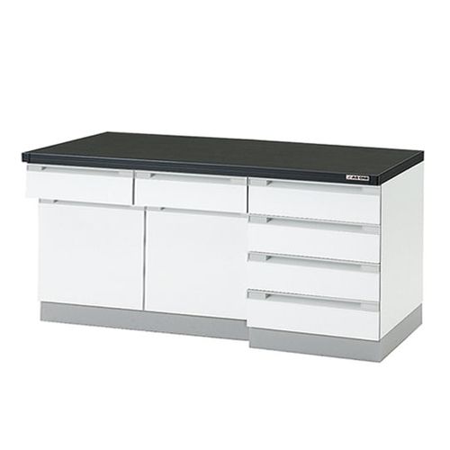 アズワン サイド実験台 (木製タイプ) 1800&times;750&times;800 mm (1台)(3-5705-23) 取り寄せ商品｜コンプモト　店
