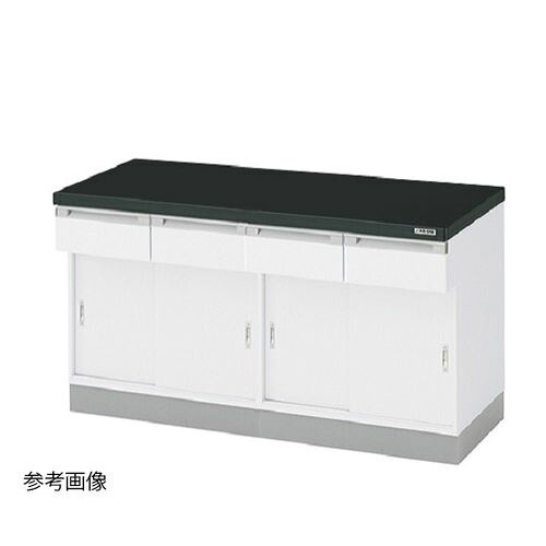 アズワン サイド実験台 (木製タイプ・引戸タイプ) 1800&times;750&times;800 mm (1台)(1-4898-23) 取り寄せ商品｜コンプモト　店 116,659円