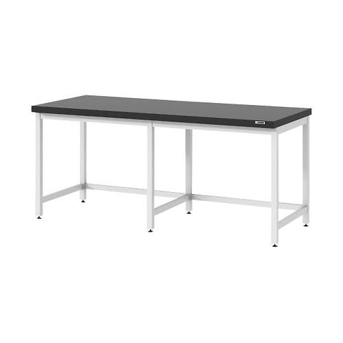 アズワン スチール作業台（足掛けコの字） 1800×750×800mm (1個)(4-3343-03) 取り寄せ商品