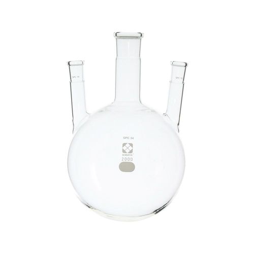 柴田科学 SPC三口丸底フラスコ 2L (1個)(61-4416-87) 取り寄せ商品 18,923円