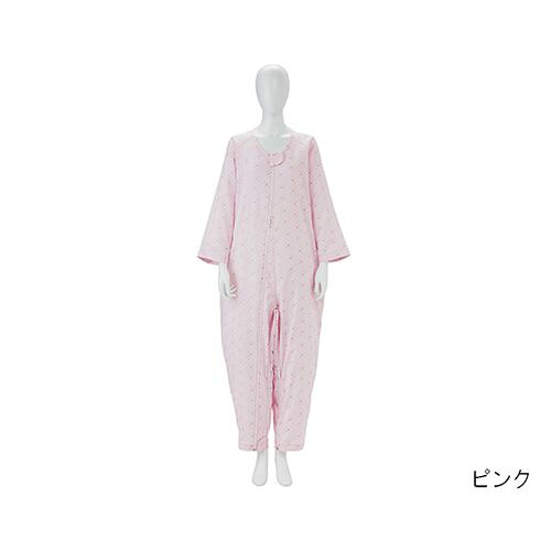 竹虎 ソフトケアねまき両開きファスナー スリーシーズン ピンク S (1枚)(7-2009-01) 取り寄せ商品