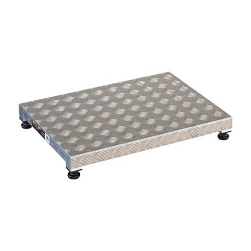 ＴＲＵＳＣＯ 低床用アルミ製ステップ 600×450×H90-120 1台(TFS-0645AL) 目安在庫\u003d○