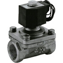 CKD パイロットキック式2ポート電磁弁(マルチレックスバルブ) 1個(ADK11-25A-02G-DC24V) 取り寄せ商品|コンプモト 店