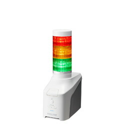 パトライト 音声対応ネットワーク制御信号灯 直径60mm3段赤黄緑ACアダプタ付属(NHV6-3-RYG) 目安在庫\u003d△