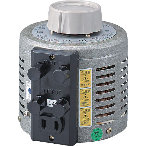 山菱電機 ボルトスライダー据置型 電圧調整器 最大電流10A 入力電圧200V 1台(S-260-10) 目安在庫\u003d○
