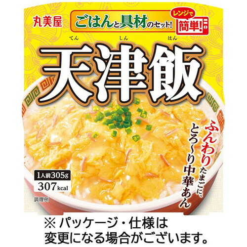 丸美屋 天津飯 ごはん付き 305g 1セット(24食)(4902820231670 x24) 目安在庫\u003d○