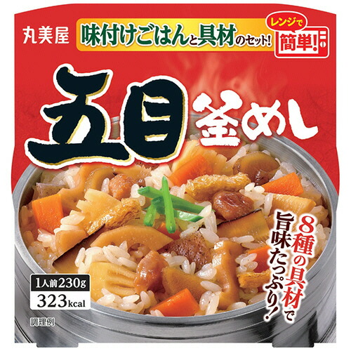 丸美屋 五目釜めし 味付けごはん付き 230g 1セット(24食)(4902820231052 x24) 目安在庫\u003d○