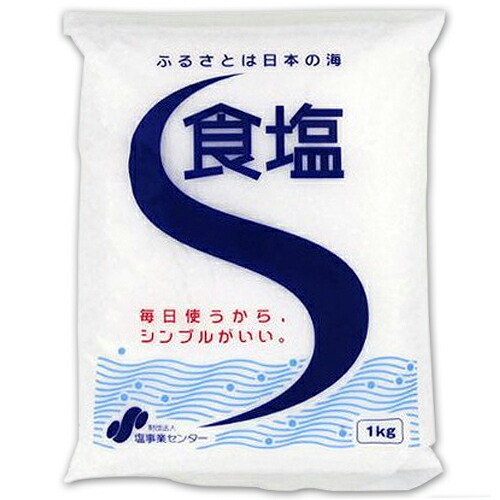 ジャパンソルト 食塩 1kg 1セット(48袋)(4530017000084 x48) 目安在庫\u003d○ 6,440円