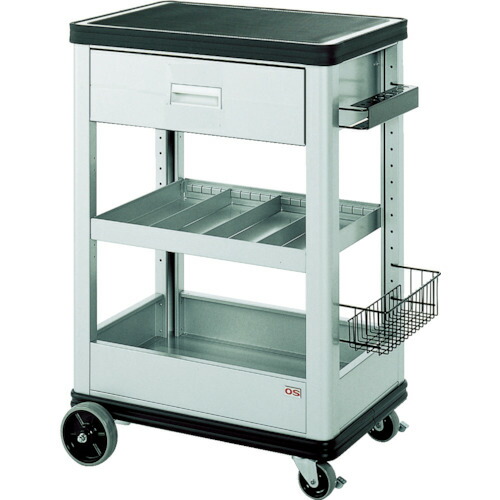 大阪製罐 ピットワゴン(固定トレータイプ) 引出し1 1台(PW-1B) 取り寄せ商品｜コンプモト　店