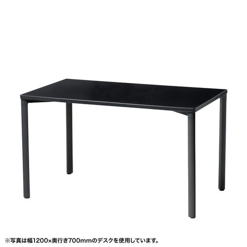 サンワサプライ SANWA SUPPLY eテーブル(ブラック)W1000&times;D900&times;H700【受注生産品】(MEF-10090BK) メーカー在庫品｜コンプモト　店