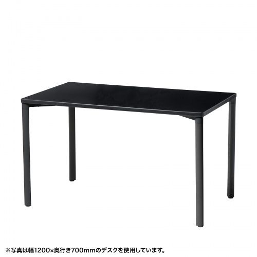 サンワサプライ SANWA SUPPLY eテーブル(ブラック)W1400&times;D800&times;H700【受注生産品】(MEF-14080BK) メーカー在庫品｜コンプモト　店
