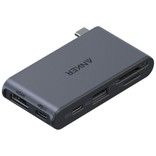 アンカージャパン ANKER Nano USB-C ハブ(6-in-1 5Gbps) ブラック 1個(A83C3011) 目安在庫\u003d○