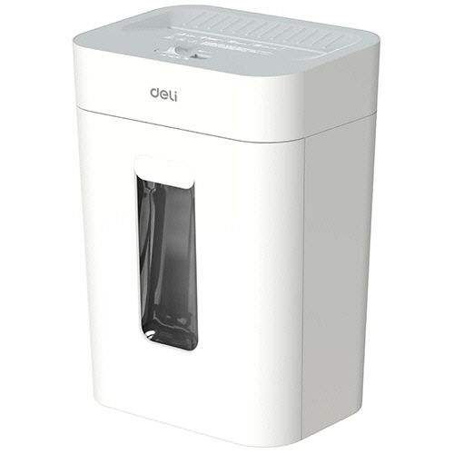 デリ 据え置き型シュレッダー A4 クロスカット ホワイト 1台(DLI-ESHG12WH) 取り寄せ商品｜コンプモト　店