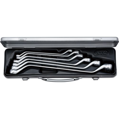 京都機械工具　ＫＴＣ 45°ロングめがねレンチセット[6本組] 1セット(M2506) 目安在庫\u003d○