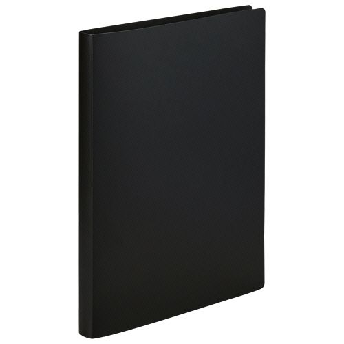 TPS クリアファイル(不透明表紙) A4タテ 40ポケット ブラック 1セット(40冊)(4582796052822 x40) 目安在庫\u003d○