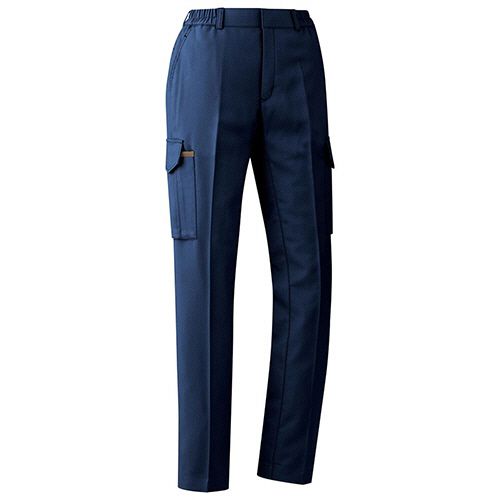ミドリ安全 帯電防止JIS ベルデクセルフレックス 女性用 カーゴパンツ VELS527C下 ネイビー 11号 1着(VELS527C-SITA-11) 目安在庫\u003d○