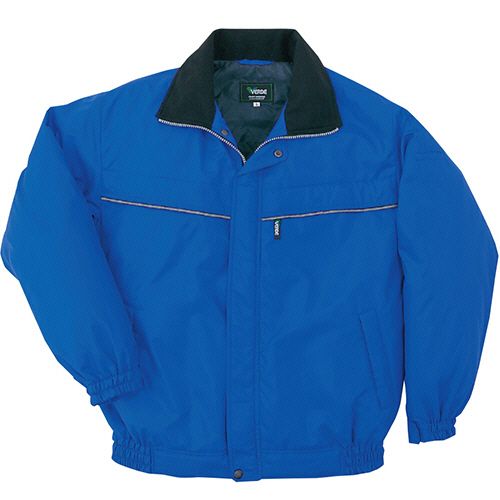 ミドリ安全 防寒作業服 軽量防風防寒ブルゾン M3143上 ブルー SS 1枚(M3143-UE-SS) 取り寄せ商品|コンプモト 店
