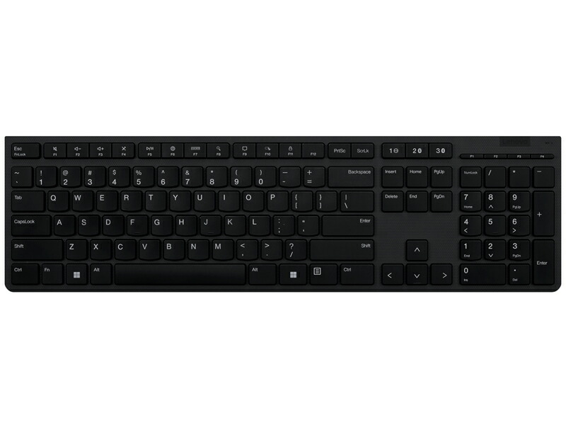 レノボ・ジャパン Lenovo プロフェッショナル ワイヤレス 充電式キーボード　日本語(4Y41K04052) 目安在庫=△｜コンプモト　店