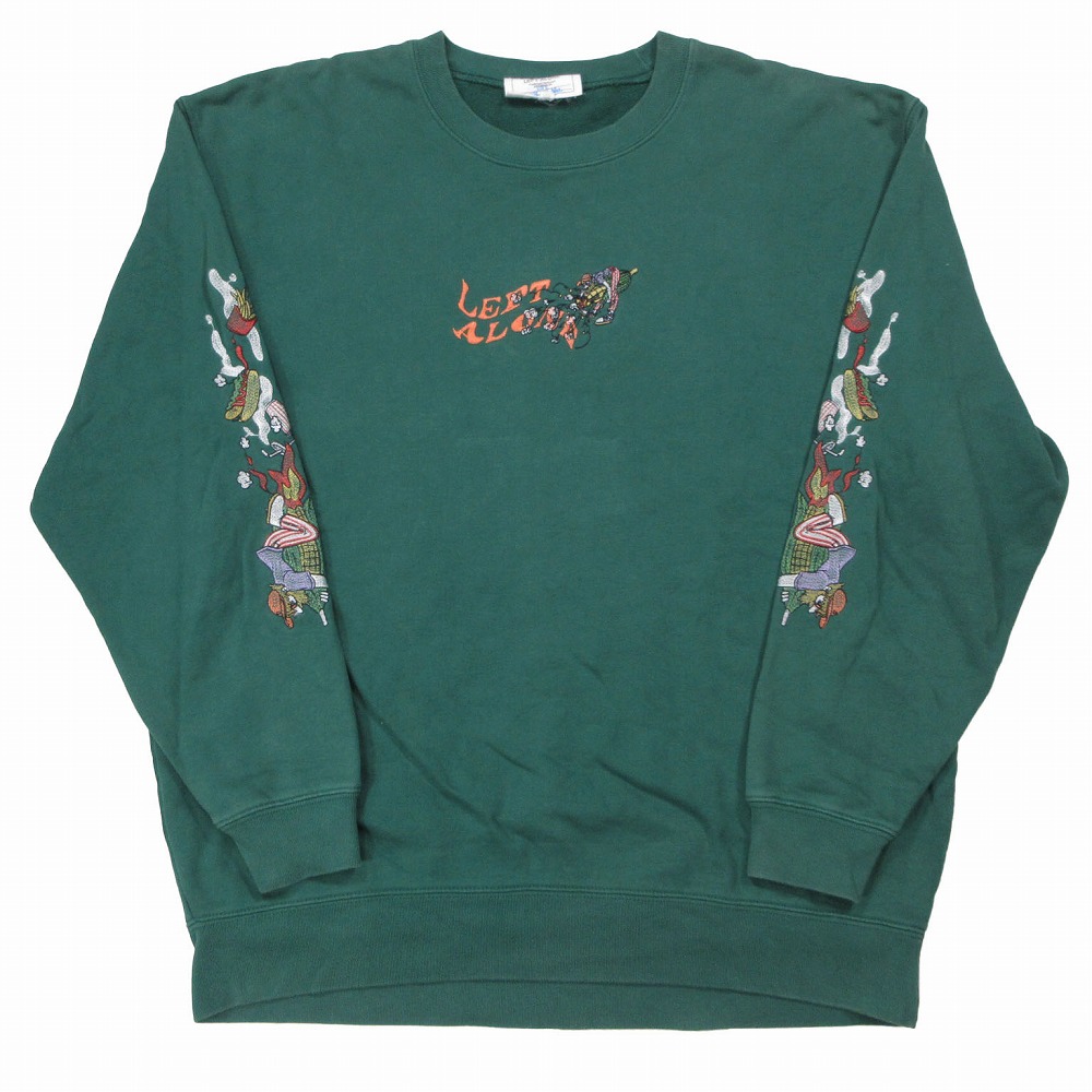 楽天市場】【中古】Left Alone クルーネックスウェット パープル