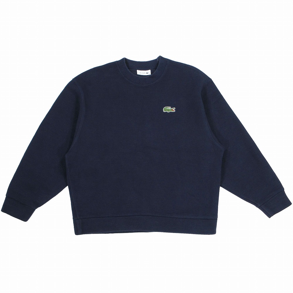 Lacosteラコステモックネック長袖グレートレーナー中古品used Lacosteラコステモックネック長袖グレートレーナー中古品used