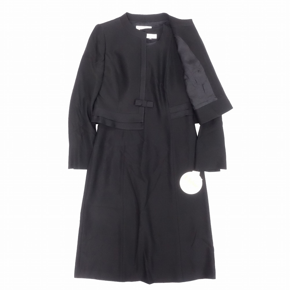 【美品】クロエCHLOE 喪服ブラックフォーマルワンピーススーツ　9号M 楽天市場】美品【中古】クロエ Chloe ブラックフォーマル
