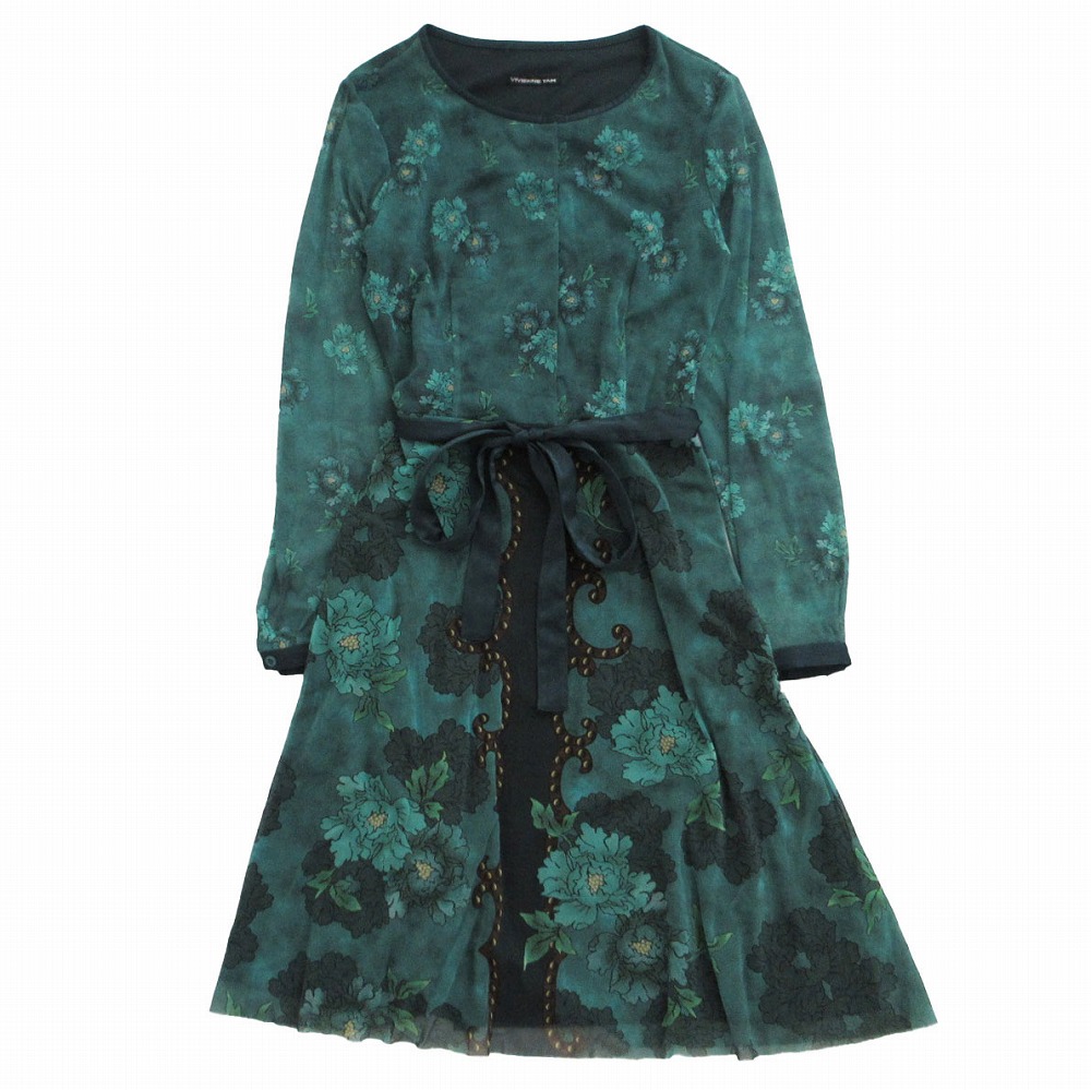 楽天市場】ヴィヴィアンタム タートルネック ニット ワンピース 0