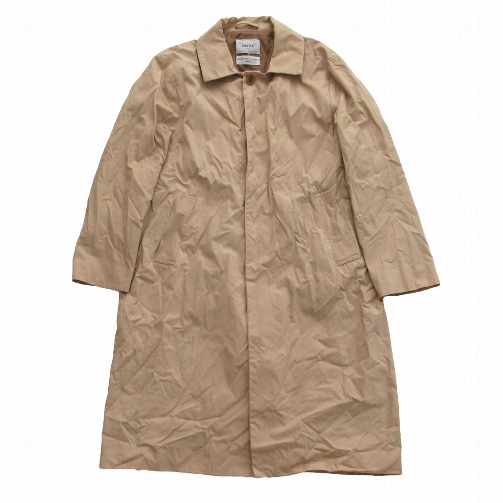 YAECA ヤエカ ステンカラーロングコート 品番 17551 楽天市場】YAECA ステンカラーコートロング 17551 サイズL 定価69000円