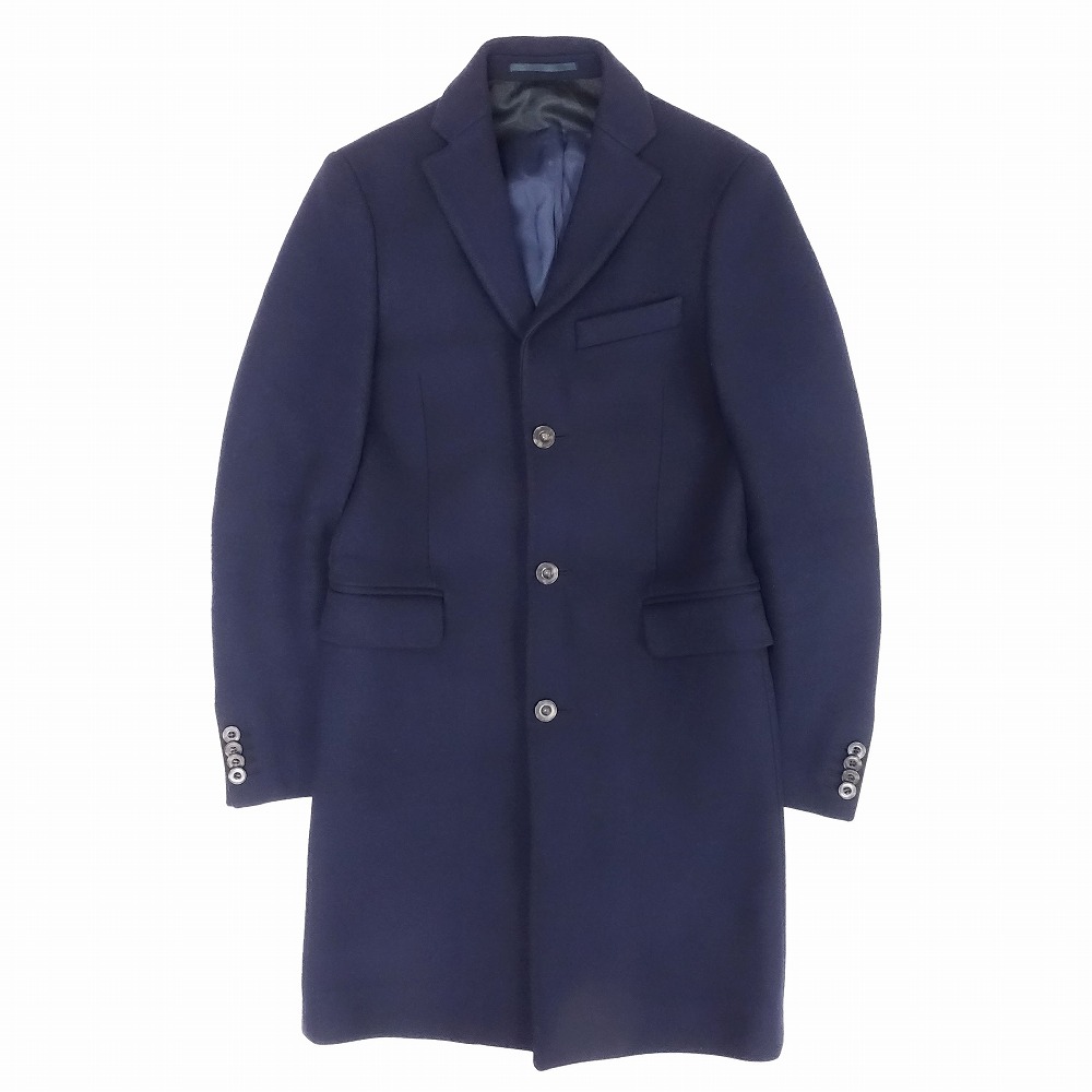 Acne Studios ネイビー コート フード 48 Acne Studios ネイビー