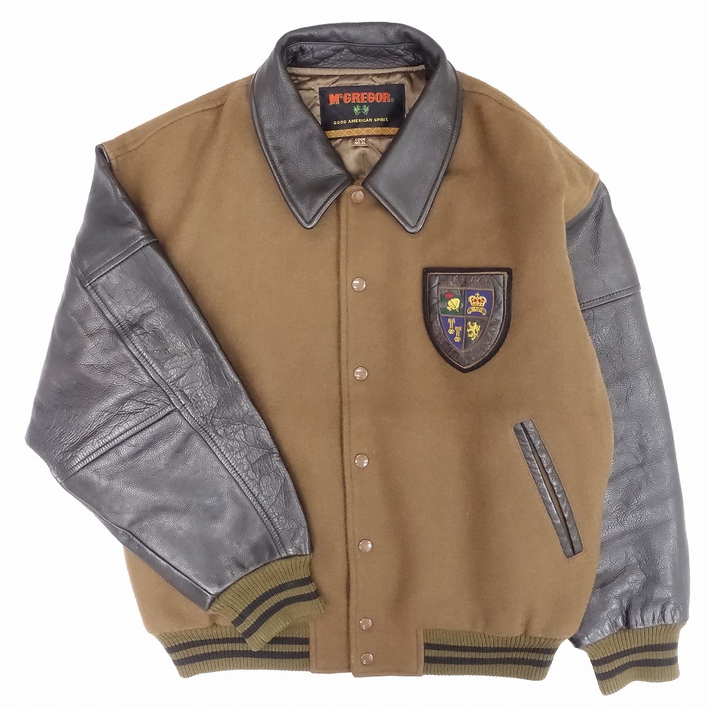マックレガー　スカジャン　ネイビー　Mサイズ　ワッペン　ジャケット 楽天市場】McGREGOR マクレガー ジャケット サイズ:M 80s