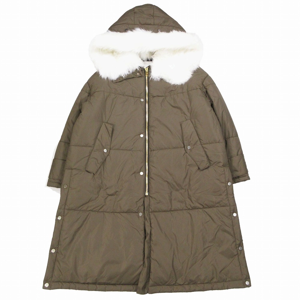 楽天市場】CINOH 【チノ】 BOA COCOON COAT BROWN (23WCO007) ボア