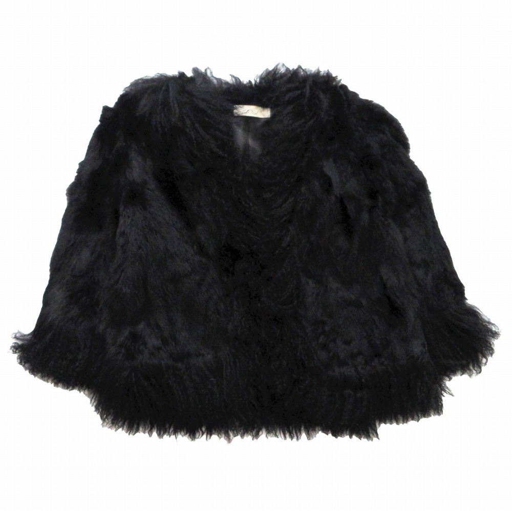 楽天市場】PARION パリオン ハーフコート 毛皮 ミンク アウター ファー