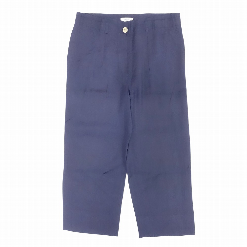 楽天市場】セリーヌ パンツ スラックス テーパード 裾ジップ サイズ