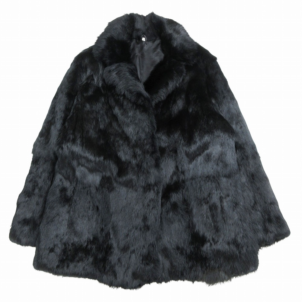 楽天市場】PARION パリオン ハーフコート 毛皮 ミンク アウター ファー