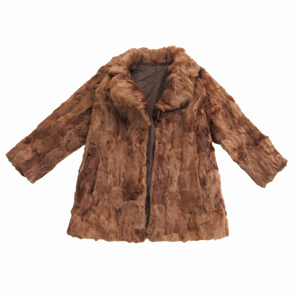 楽天市場】PARION パリオン ハーフコート 毛皮 ミンク アウター ファー