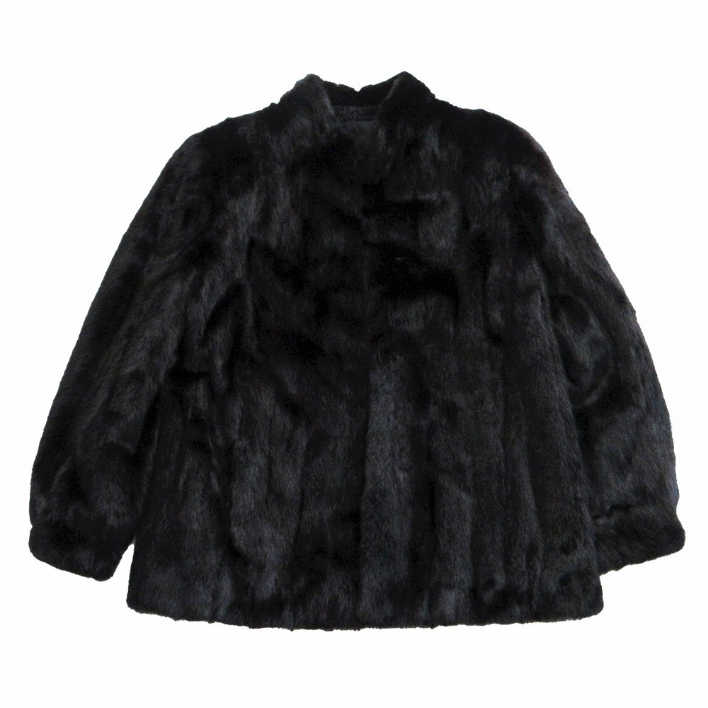 楽天市場】PARION パリオン ハーフコート 毛皮 ミンク アウター ファー