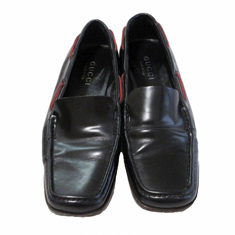 楽天市場】GUCCI グッチ 100 0255 ビットローファー 37C ダーク