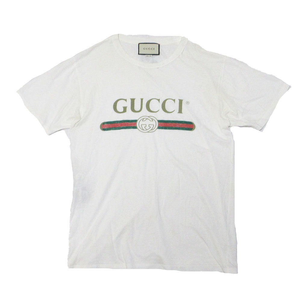 コリン　GUCCI グッチ バンビ プリントTシャツ トップス ホワイト コリン様専用 GUCCI グッチ バンビ プリントTシャツ トップス ホワイト