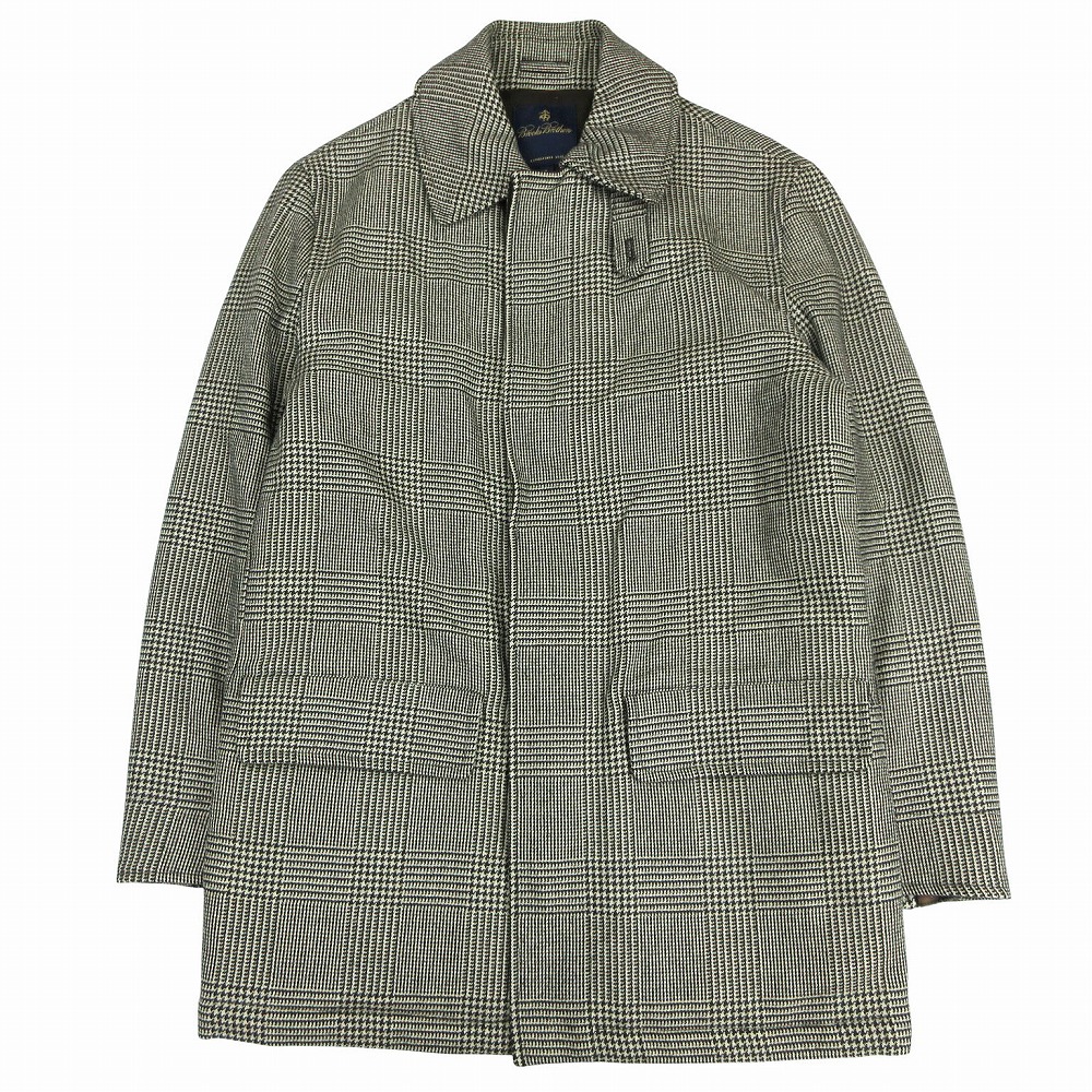 楽天市場】80s USA製 ブルックスブラザーズ 中綿 ウール ハーフ コート