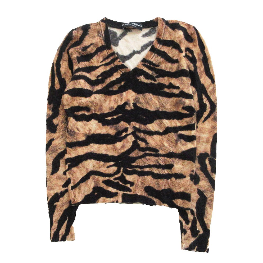 楽天市場】ドルチェアンドガッバーナ ベンガルキャットモチーフ ニット
