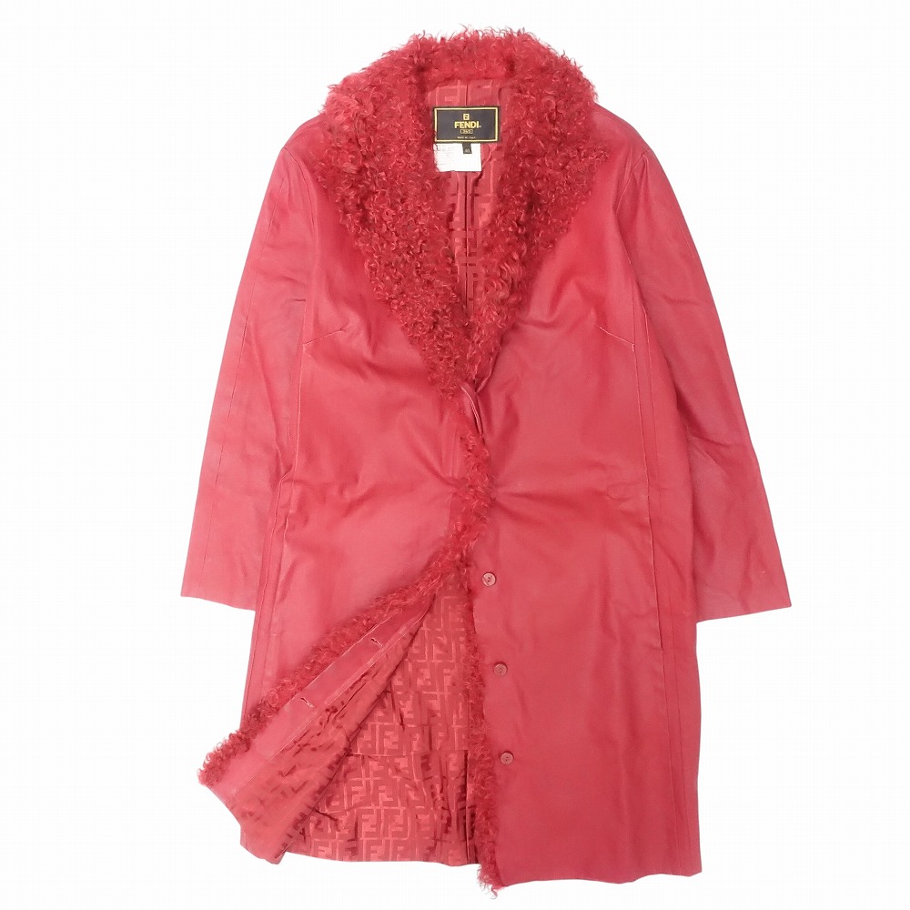 楽天市場】【美品】Vintage フェンディ FENDI コート ズッカ ペカン