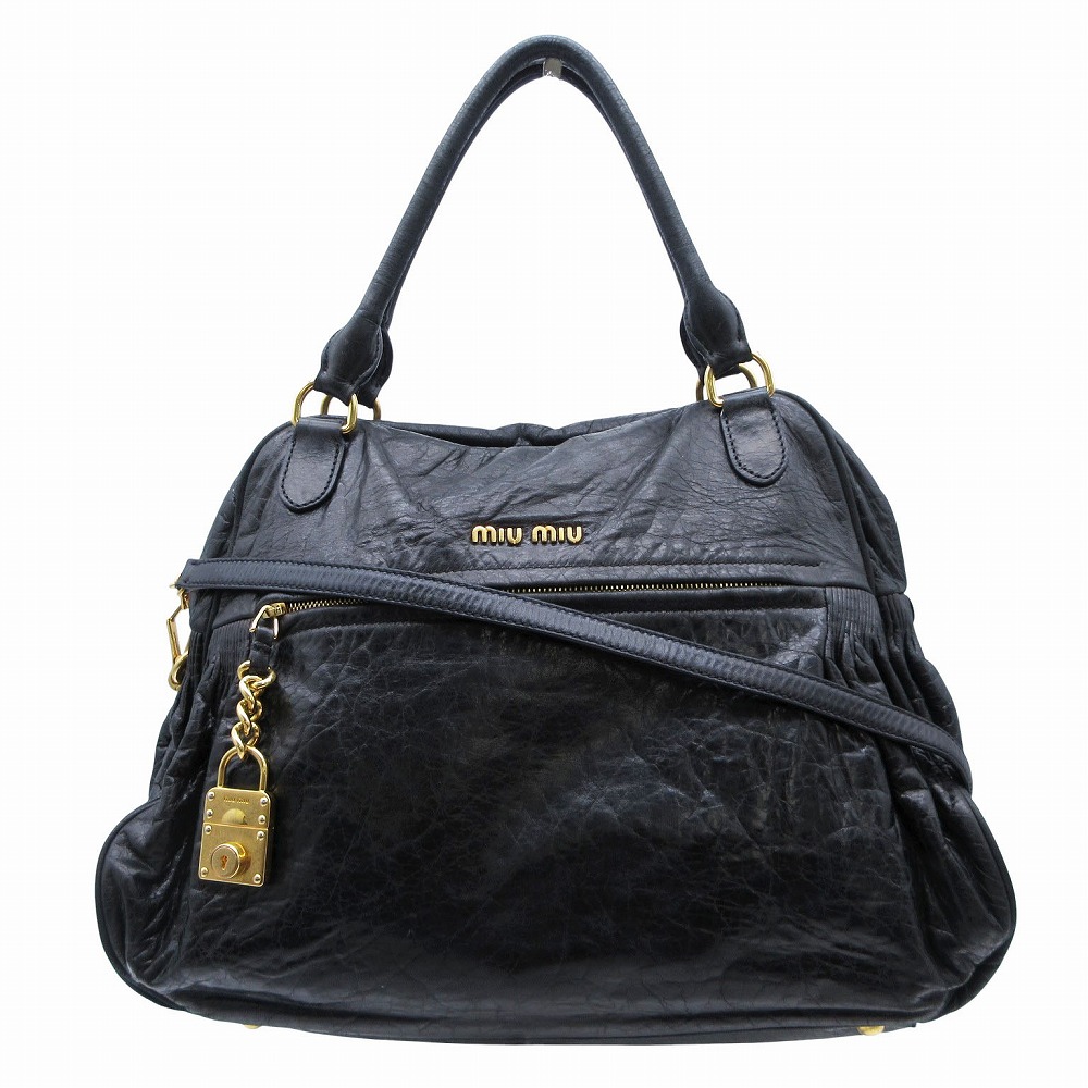 楽天市場】MIUMIU ミュウミュウ 5BA958 NAPPA CRYSTALナッパクリスタル